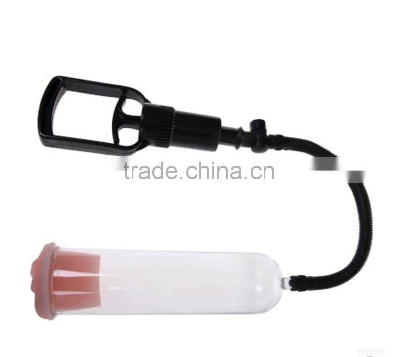 Men Sex Toy Penis Pump with Silicone Pad Sex Machine Enlargement
