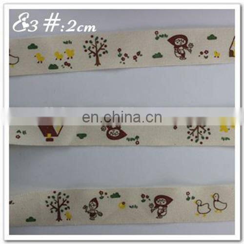 customized cotton printed webbing