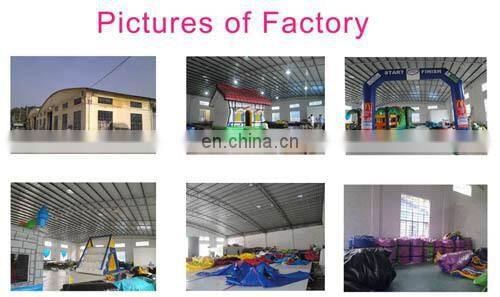 cheap giant advertising Inflatable rooftop blue ground balloon