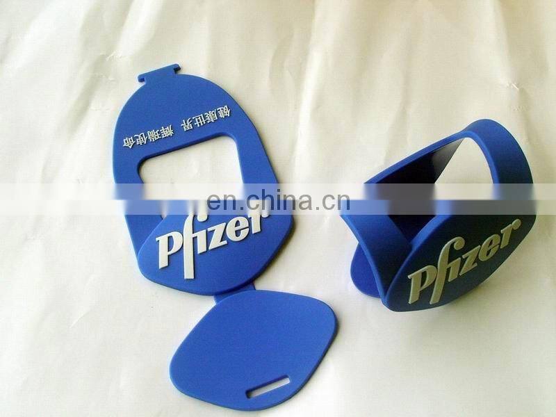 free good quality custom made soft pvc rubber mobile holder with own logo