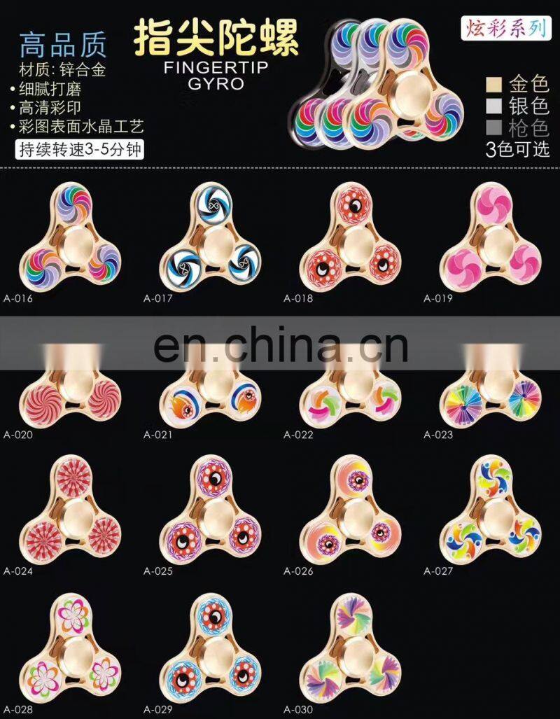 hand spinner stress reducer relieves ADHD fidget spinner