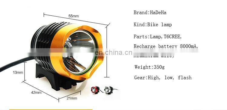 bicycle accessories 2016 new bike front light rechargeable USB bicycle light waterproof mini mountain bike ligh/bike front light