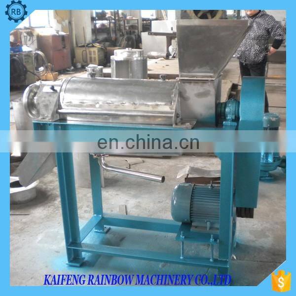 High Efficiency Spiral Fruit Juice Extractor/Spiral Juicing Machine For Fruit