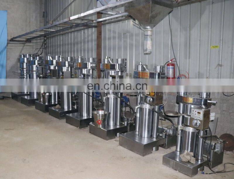 High grade hemp seed oil press machinery