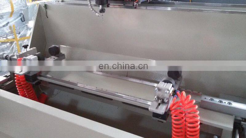 3 Axis CNC Aluminum window door lock holes making machine