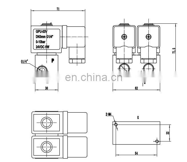 12v 24v miniature solenoid valve