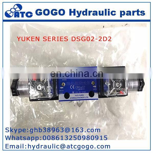 DSG 02 2D2 3C2 3C6 3C4 2B2 DC24V AC220V AC240V hydrauilic  solenoid directional valve