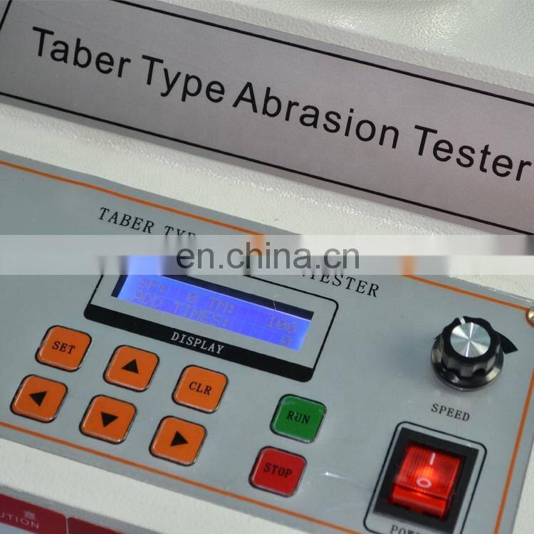 Taber abrader Paints Wear Abrasion Testing Machine Iultcs and Veslic Abrasion Tester Veslic Abrasion Resistance Testing Machine