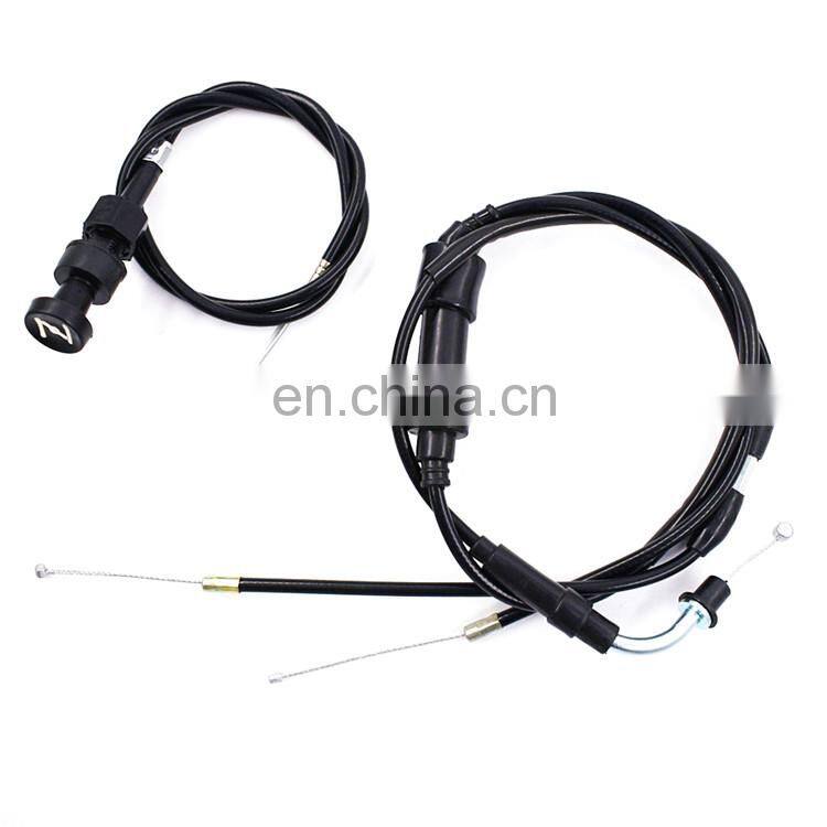 For Yamaha Y ZINGER PW 50 PW50 Carburetor Air Filter & Throttle Choke Cable Carb