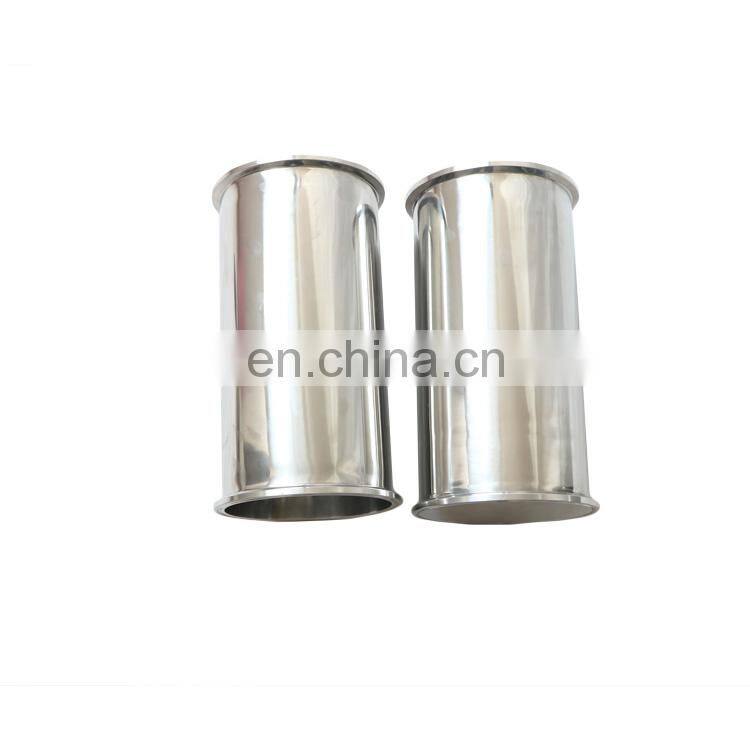 Stainless Steel 6"x12" tri clamp closed spool round collection tank bottom base for closed loop extractor