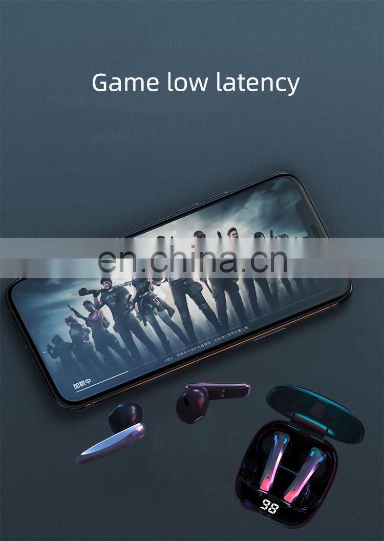 Wholesale E68 acoustic earbuds super mini sports headphone tws earphone with charging cases