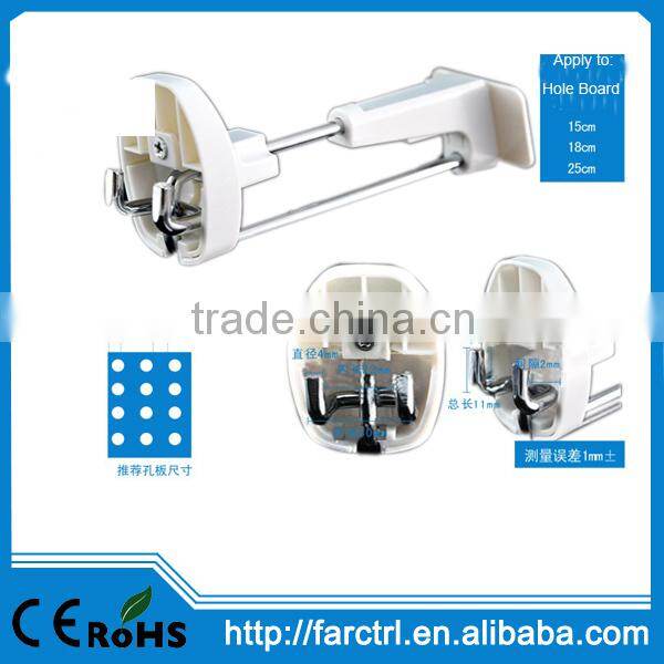 Pegboard Supermarket Security Lock Slatwall Hooks