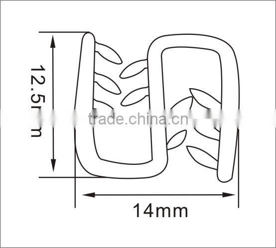 Plastic Extruded Data Strip Label Holder