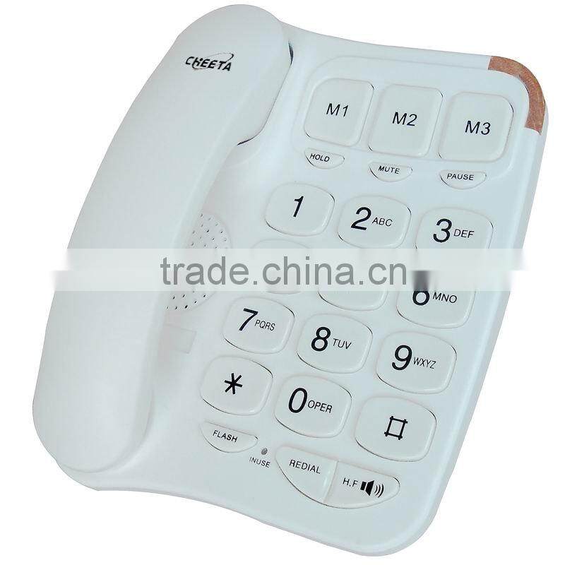 Hot sale basic corded desk phone large keys