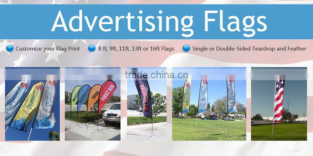 hot sale advertising flag in beijing