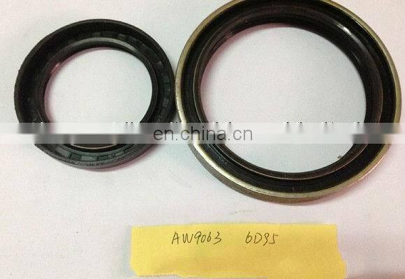 Crankshaft rear seal for 6D95 engine parts AW9063