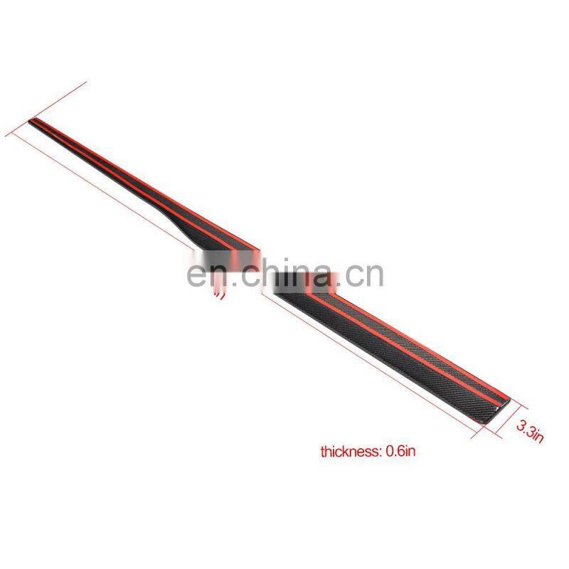 R Style MK7 Carbon Fiber Side Bumper Skirts for VW GOLF VII GTI 2014