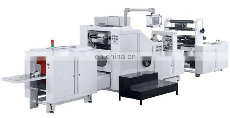 High Speed Automatic Paper Bag Making Machine  With Handle from China Professional Manufacture in good quality