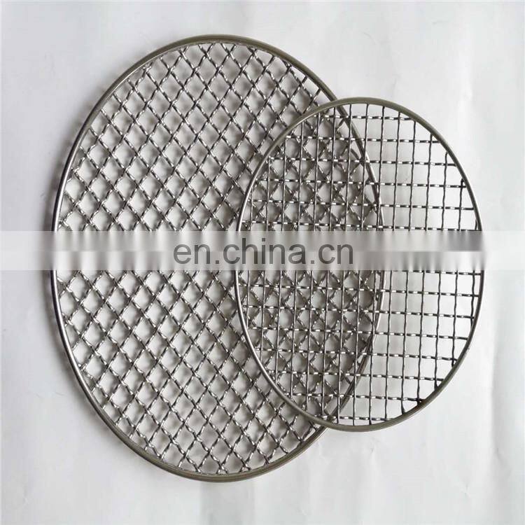 Round-type BBQ mesh,stainless steel BBQ grill,304 grill mesh