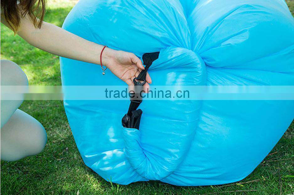 Outdoor Convenient Inflatable Lounger Air Sleeping Bag