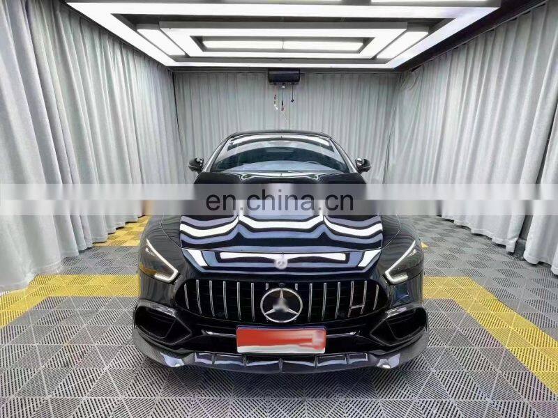 Runde Carbon Fiber Brabus Style For Mercedes-Benz AMG GT50 GT53 Body Kit Front Lip Rear Lip Side Skirt Spoiler Exhaust