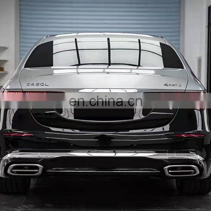 Runde New Arrival For 2021-2022 Mercedes-Benz S-Class W223 Upgrade Maybach Style Body Kit Front Bumper Grille Rear Bumper