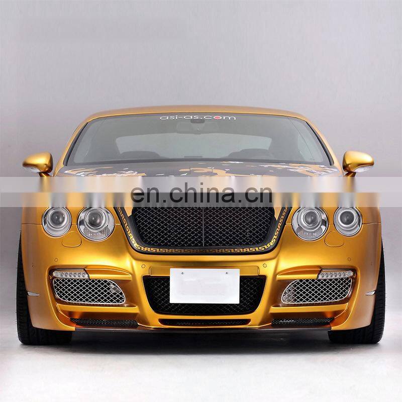 Runde Perfect Fitment Body Kit For 05-11 Bentley Continental GT/GTC Modified ASI Front Bumper Rear Bumper Side Skirts Spoiler