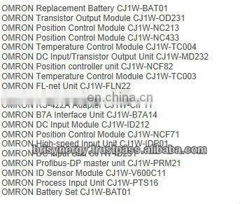 CJ1W-DA08V Most Cheap and Original Omron Analog Input Unit
