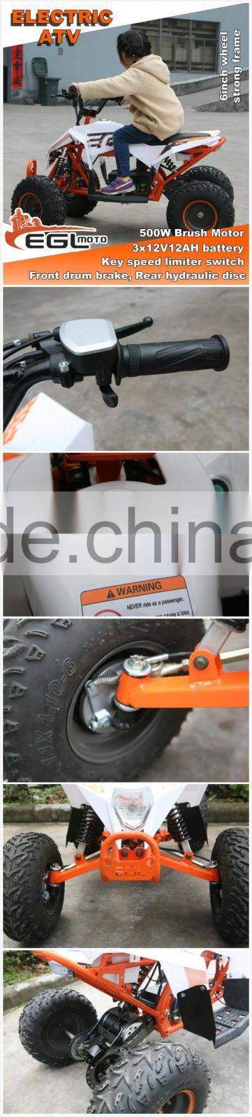 Cheap 500W Electric ATV with key speed limiter