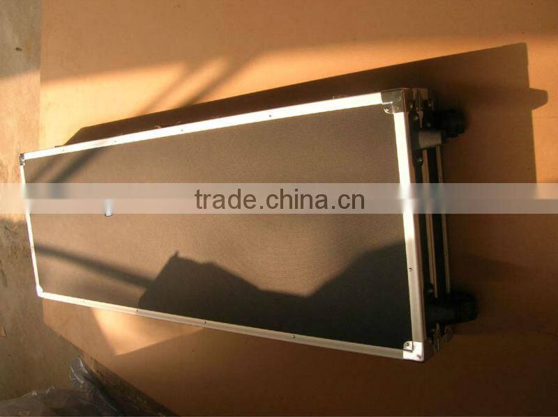 Professional All Black Custom Aluminum Gun Case