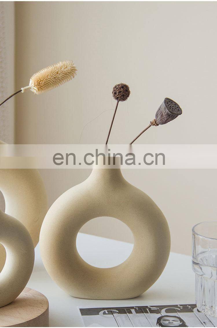 Homeware White Flower Vase Wedding Centerpieces Wholesale Canada Porcelain Simple Desktop F Modern Vases Ceramic