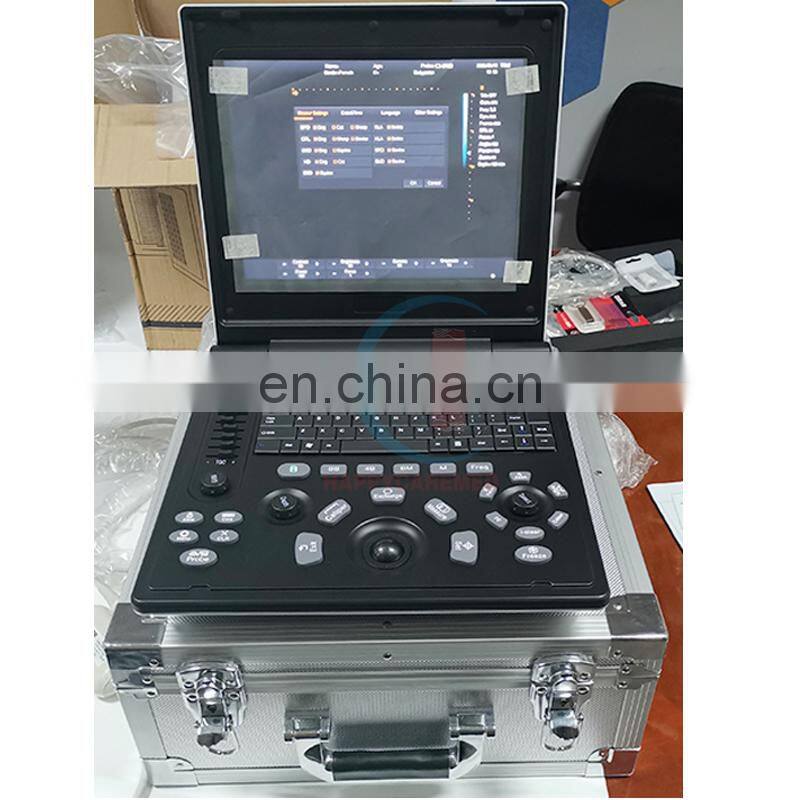 HC-A003B VET digital portable laptop ultrasound scanner veterinary ultrasound machine for dogs use