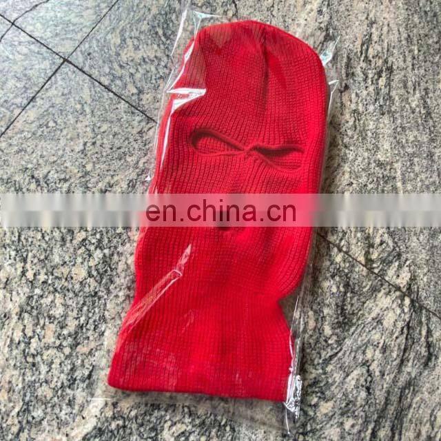 Wholesale Men Acrylic Knitted Ski Mask Balaclava