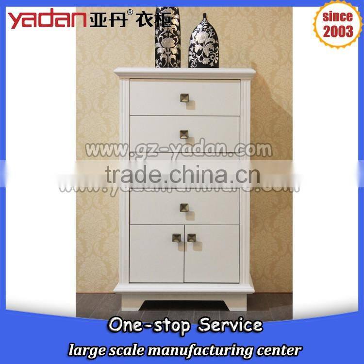 Modern white cabinet,hall cabinet with handle,chest of drawers bedroom