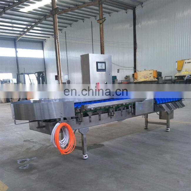 Abalone sea cucumber chicken legs chicken wings weight sorting machine