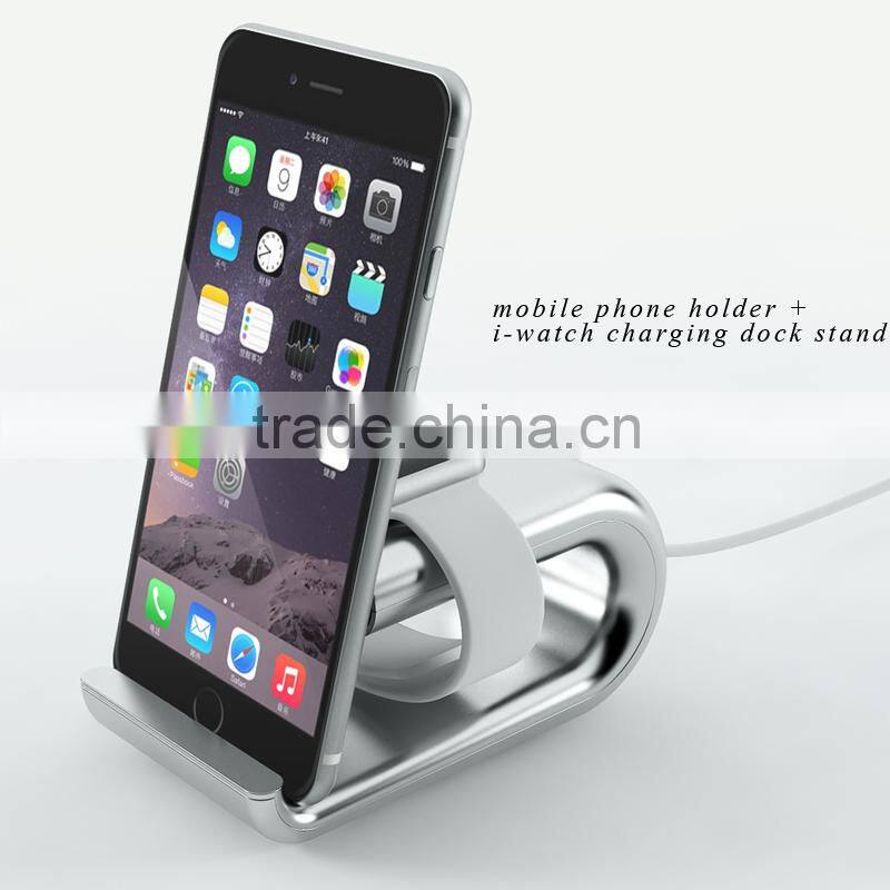 new products for market 2 in 1 mobile stand for apple watch