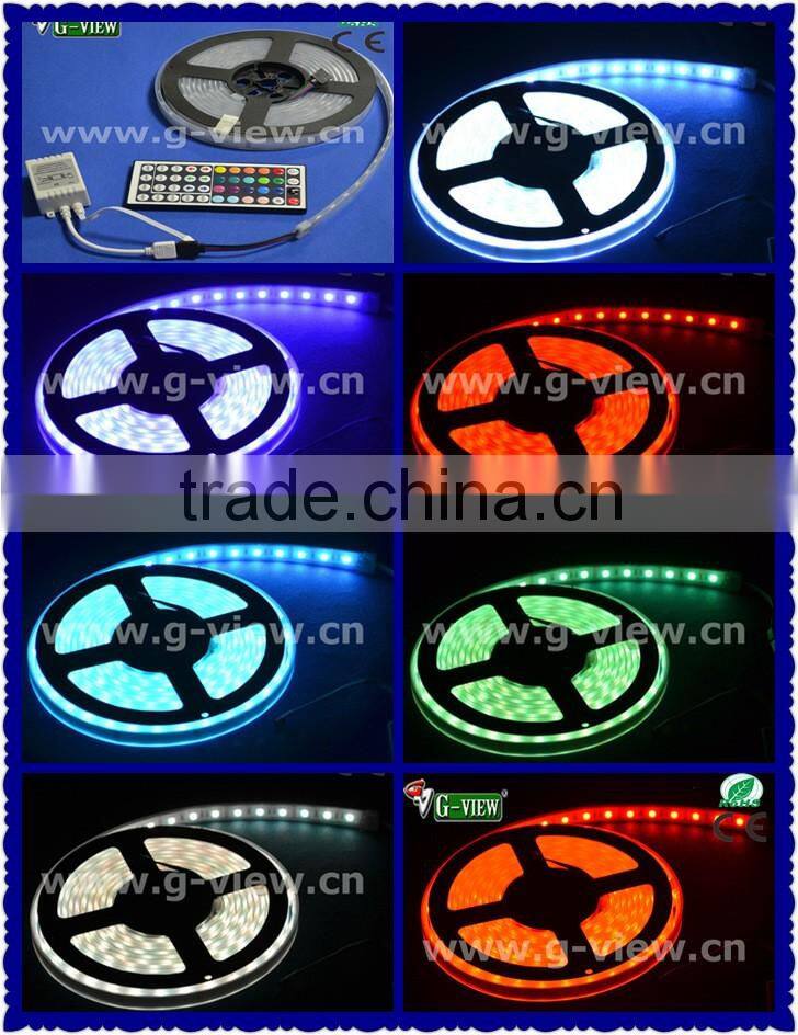 red green bule flexible led strip light 3528 chip with water proof IP65