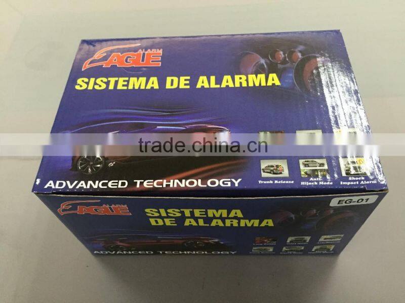 Anti thief alarm system sistema de alarma hot selling to Latin America