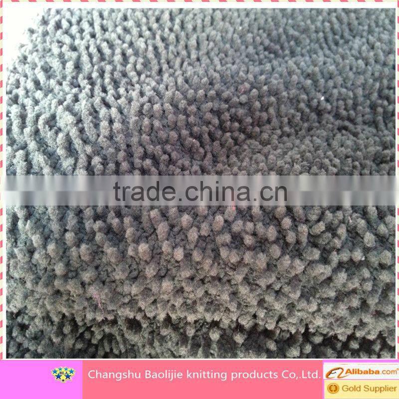 Popular microfiber chenille fabric for car cleaning