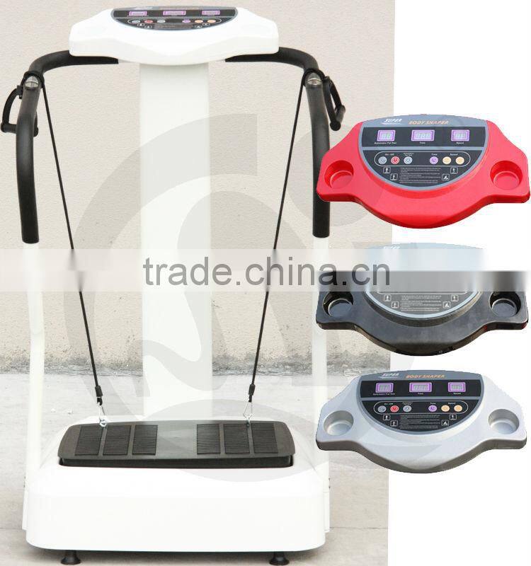2000W crazy fit massage machine with exercise straps