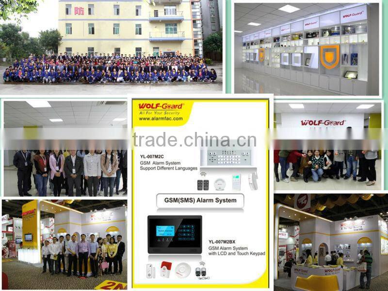 Wired/Wireless Natural Gas leak detector alarm accessories