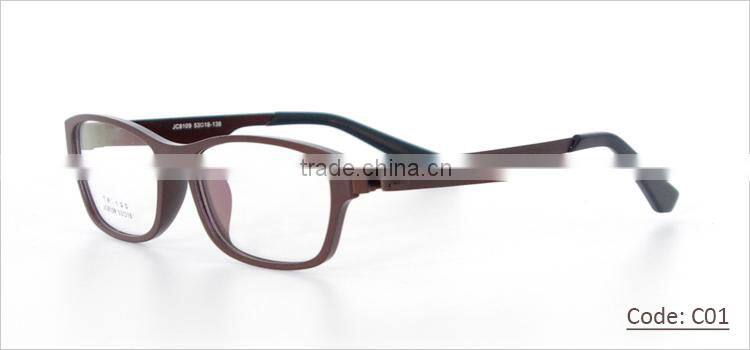 TR90 full rim beautiful glasses photo frames with spring hinge