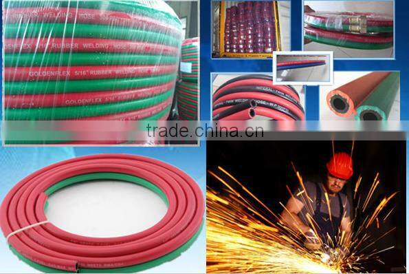 ISO 3821 EN559 1/4 Inch Twin Rubber Welding Hose