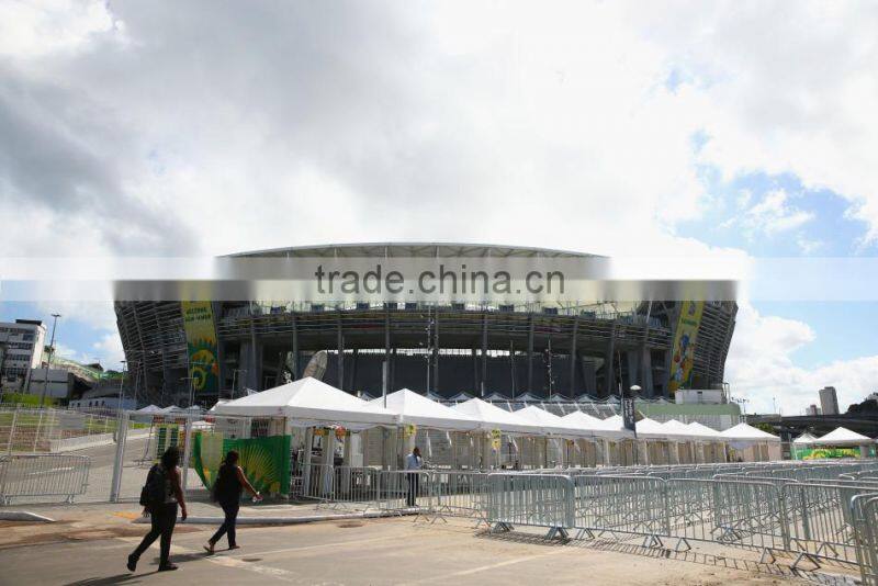 cheap hot dip galvanized + spray paint crowd control barrier for sale