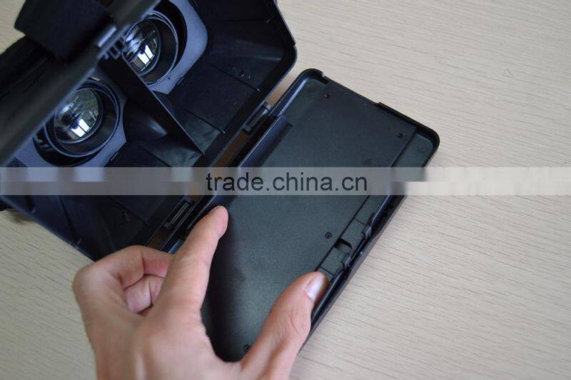 Virtual reality Universal 3d video glasses for mobile phone