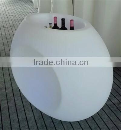 Big Ice bucket with LED lights and remote control