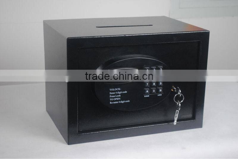 High security electronic deposit safe box