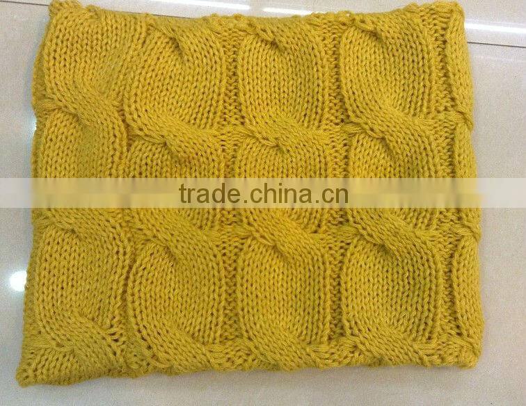 Winter Twist Round Fashion Girl Knit Scarf