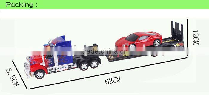 Friction car , Plastic Toy Tractors, Trailer Truck Toy