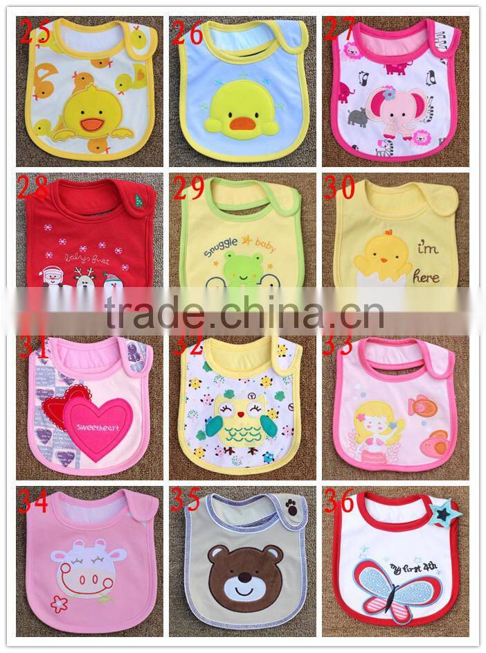 Saliva Towel Feeding Waterproof Cute Baby Infants Cartoon Animals Lunch Bib